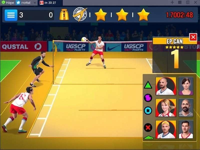 Hyderabad Volley Force gameplay screenshot