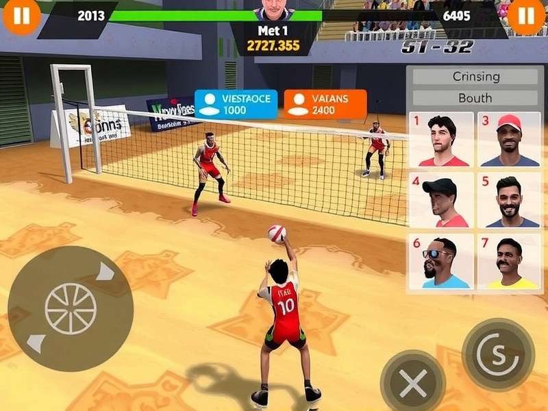 Hyderabad Volley Force tournament gameplay